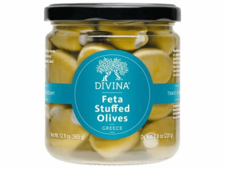 Divina Feta Stuffed Olives, 12.9 oz Hot on Sale