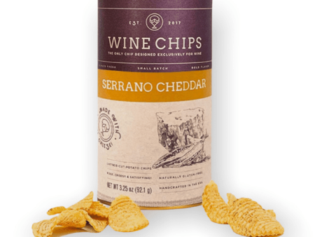 Wine Chips Serrano Cheddar, 3 oz on Sale