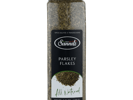 Sanniti Parsley Flakes, 4.76 oz Supply