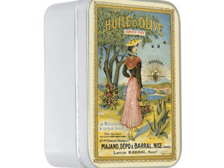 Savon LeBlanc Natural Olive Oil Soap in La Nicoise Tin, 3.5 oz Cheap