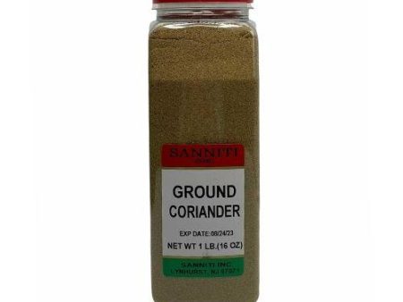 Sanniti Ground Coriander Powder, 16 oz Online Hot Sale