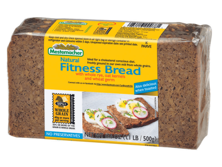 Mestemacher Fitness Bread, 17.6 oz For Sale