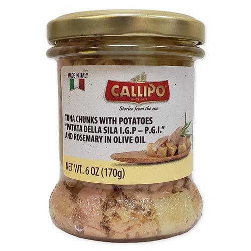 Callipo Tuna in Olive Oil with Potatoes and Rosemary, 6 oz Jar Online now