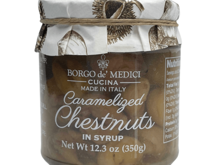 Borgo de’ Medici Caramelized Chestnuts in Syrup, 12.3 oz on Sale