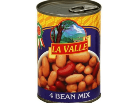 La Valle 4 Bean Mix, 14 oz Online now