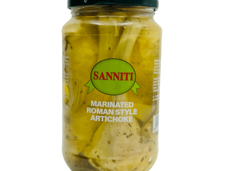 Sanniti Marinated Roman Style Artichoke Jar, 19.4 oz For Sale