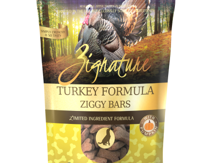 Zignature Ziggy Bars Turkey Formula Dog Treats For Discount