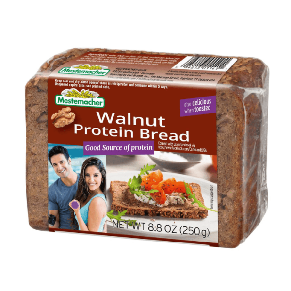 Mestemacher Walnut Protein Bread, 8.8 oz Supply