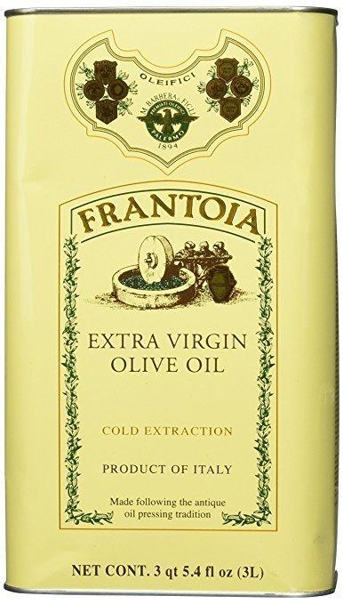 Frantoia 100% Italian Extra Virgin Olive Oil, 3 Liters For Sale