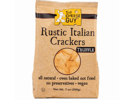 The Cheese Guys Rustic Italian Truffle Crackers, 7 oz For Discount