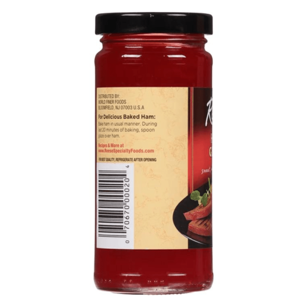 [Best Before: 01 30 25] Reese Ham Glaze Sauce, 9 oz Supply