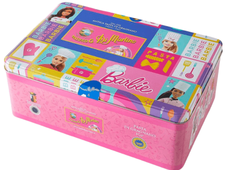 Di Martino Barbie Pasta Tin Gift Box Set Cheap