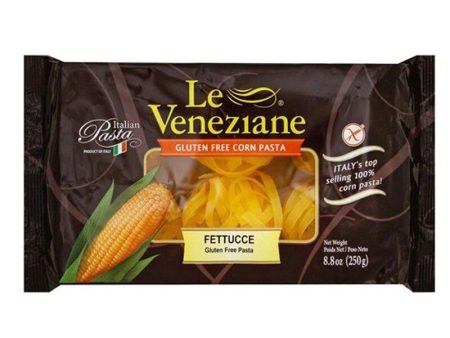 Le Veneziane #028 Fettucce Corn Gluten-Free Pasta, 8.8 oz Hot on Sale