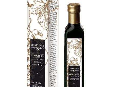 [Best Before: 10 17 25] Manicardi Condimento Balsamic Vinegar of Modena, 8.45 oz (250 mL) Fashion