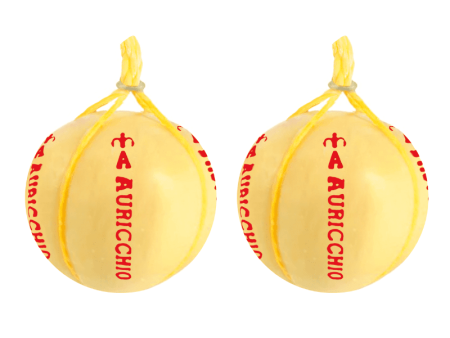 Auricchio Provolone Ball and Rope, 13 oz [Pack of 2] Cheap