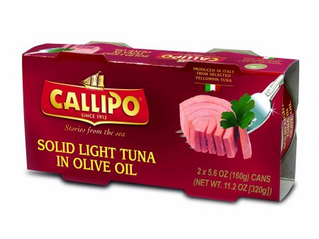 [Best Before: 04 17 25] Callipo Oro Tuna Light in Olive Oil, 2 cans (5.6 oz) Hot on Sale