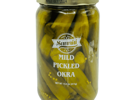 Sanniti Mild Pickled Okra, 16 oz Online