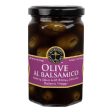 [Best Before: 03 30 25] Ritrovo Selections Casina Rossa Olives with Balsamic Vinegar, 9.9 oz (280g) on Sale