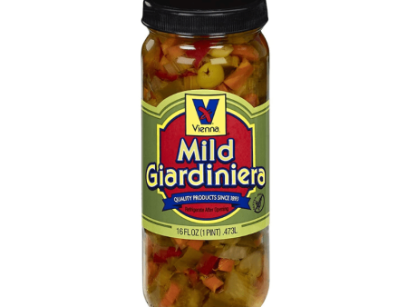 [Best Before: 02 06 25] Vienna Mild Giardiniera, 16 oz Online Sale