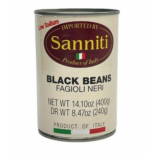 Sanniti Black Beans Can, 14 oz Online