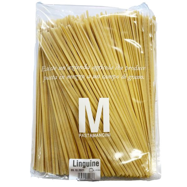 Mancini Linguine Pasta Bulk Size, 6.6 lbs. (3 kg) Sale