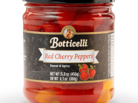 [Best Before: 01 09 25] Botticelli Sweet & Hot Cherry Pepper, 15.8 oz Cheap