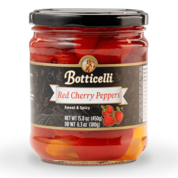 [Best Before: 01 09 25] Botticelli Sweet & Hot Cherry Pepper, 15.8 oz Cheap