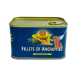 Pesce Azzurro Anchovy Fillets in Sunflower Oil, 25.4 oz For Sale