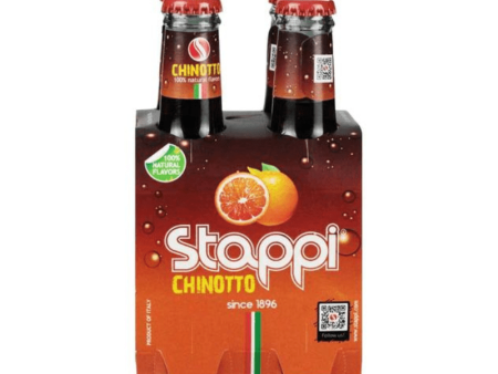 Stappi Chinotto Soda, 6.3 oz [4-Pack] For Sale