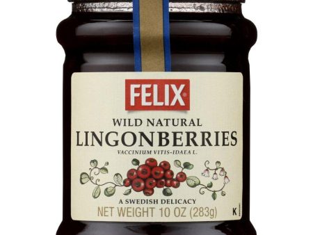 Felix Wild Natural Lingonberries, 10 oz on Sale