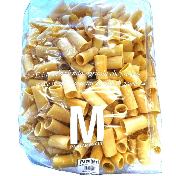 Mancini Paccheri Lisci Pasta Bulk Size, 6.6 lbs. (3 kg) Online Sale