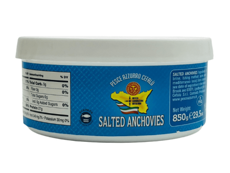 Azzurro Salted Anchovies, 29.5 oz Sale