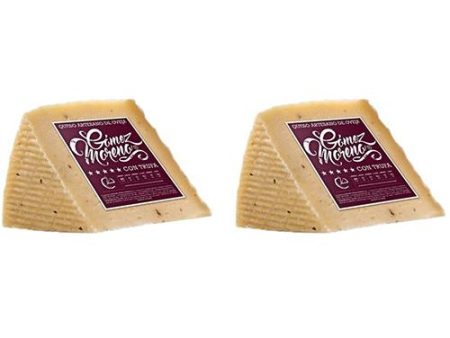 Truffle Spanish Cheese Wedge, 8.8 oz (PACK of 2) Fashion