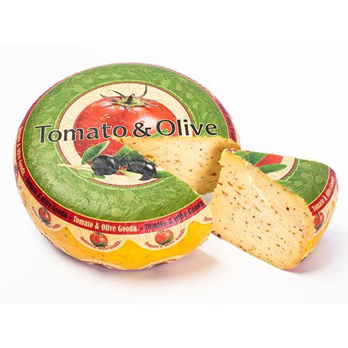 Gouda with Tomato & Olive, 9 lb. Sale