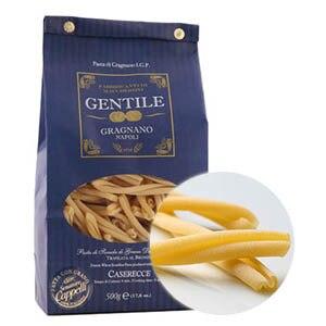 Pastificio Gentile Organic Caserecce Pasta di Gragnano, 1.1 lbs Supply