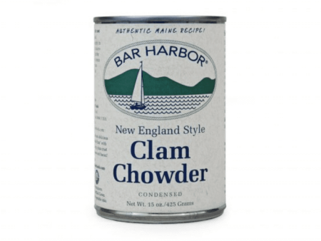 Bar Harbor New England Condensed Clam Chowder, 15 oz For Sale