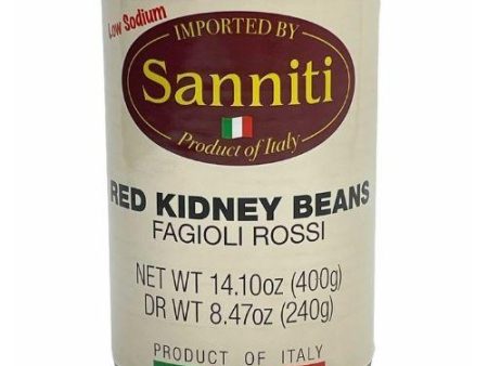 Sanniti Red Kidney Beans Can, 14 oz Fashion