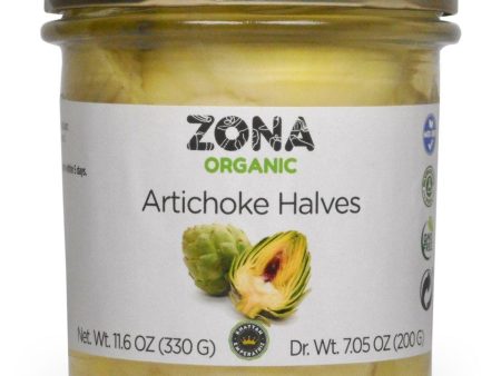 Zona Organic Artichoke Halves, 11.6 oz For Cheap