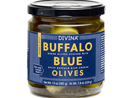 Divina Buffalo Blue Olives, 13 oz Sale