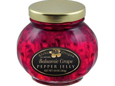 Aloha From Oregon Balsamic Grape Pepper Jelly, 10 oz For Sale