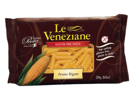 [Best Before: 01 30 25] Le Veneziane #122 Penne Rigate Corn Gluten-Free Pasta, 8.8 oz Fashion