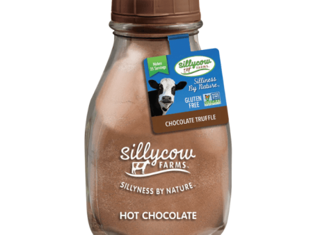 [Best Before: 12 27 26] SillyCow Farms Hot Chocolate with Chocolate Truffles, 16.9 oz Fashion