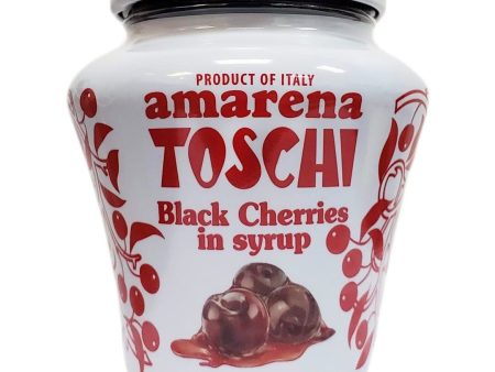 Toschi Amarena Black Cherries in Syrup, 8.8 oz For Discount