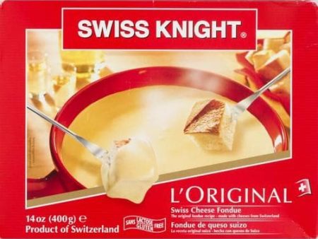 Swiss Knight L Original Swiss Cheese Fondue, 14 oz Fashion