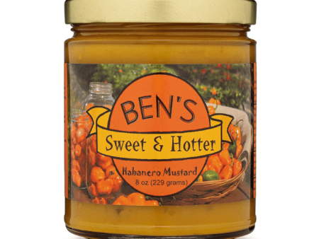 Ben s Sweet & Hotter Habanero Mustard, 8 oz Online