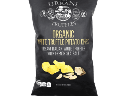 Urbani Organic White Truffle Potato Chips, 12 oz Online now