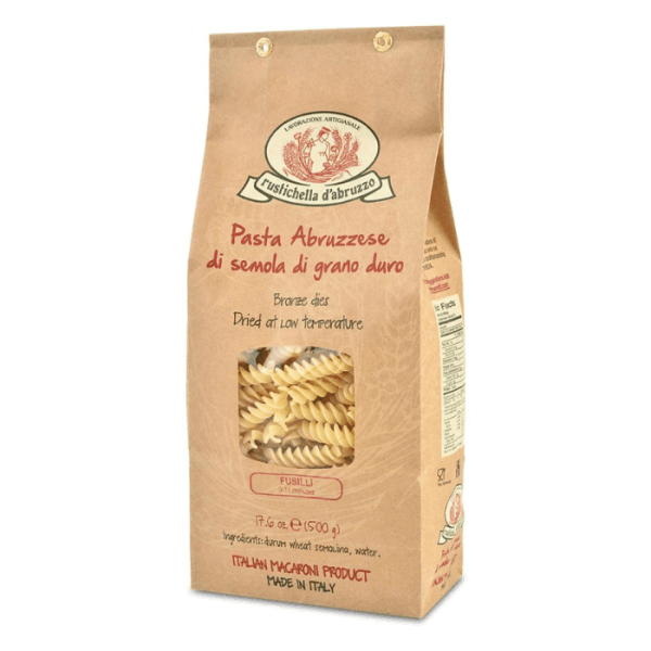 Rustichella D Abruzzo Fusilli Pasta, 17.6 oz For Sale