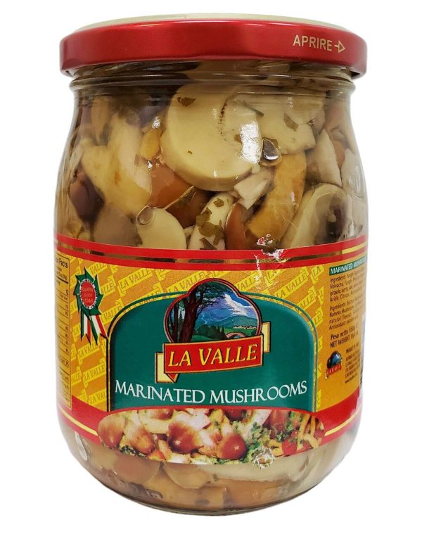 La Valle Italian Marinated Mushrooms in Oil, 19.4 oz Discount