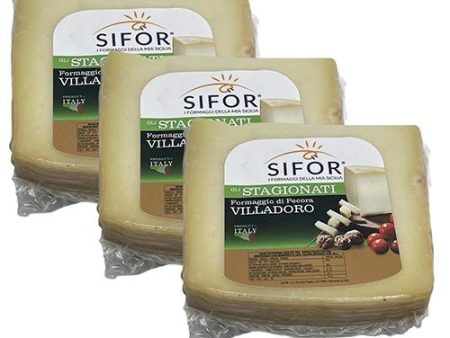 Sifor Pecorino Villa D’Oro Wedge, 15.9 oz [Pack of 3] For Cheap