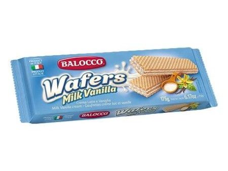 [Best Before: 04 30 25] Balocco Wafers with Vanilla Milk Cream, 6.17 oz Discount